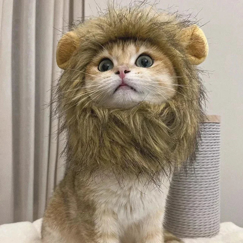 MedzPets™ Lion Cat Wig