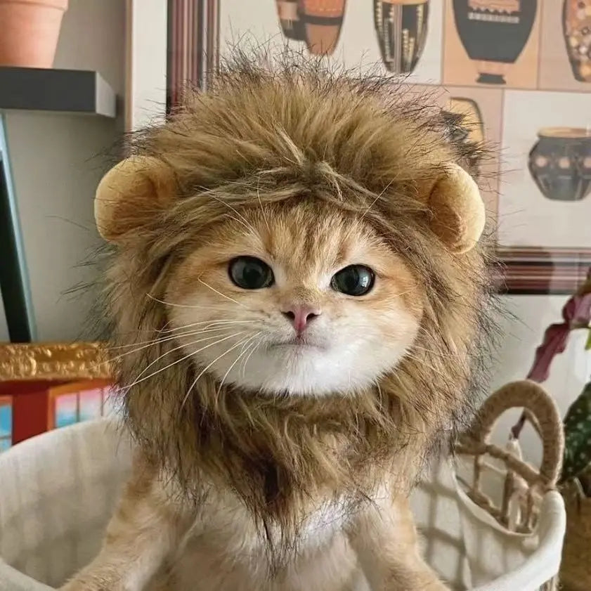 MedzPets™ Lion Cat Wig